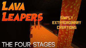 Herunterladen Lava Leapers - The Four Stages zum Minecraft 1.11.2